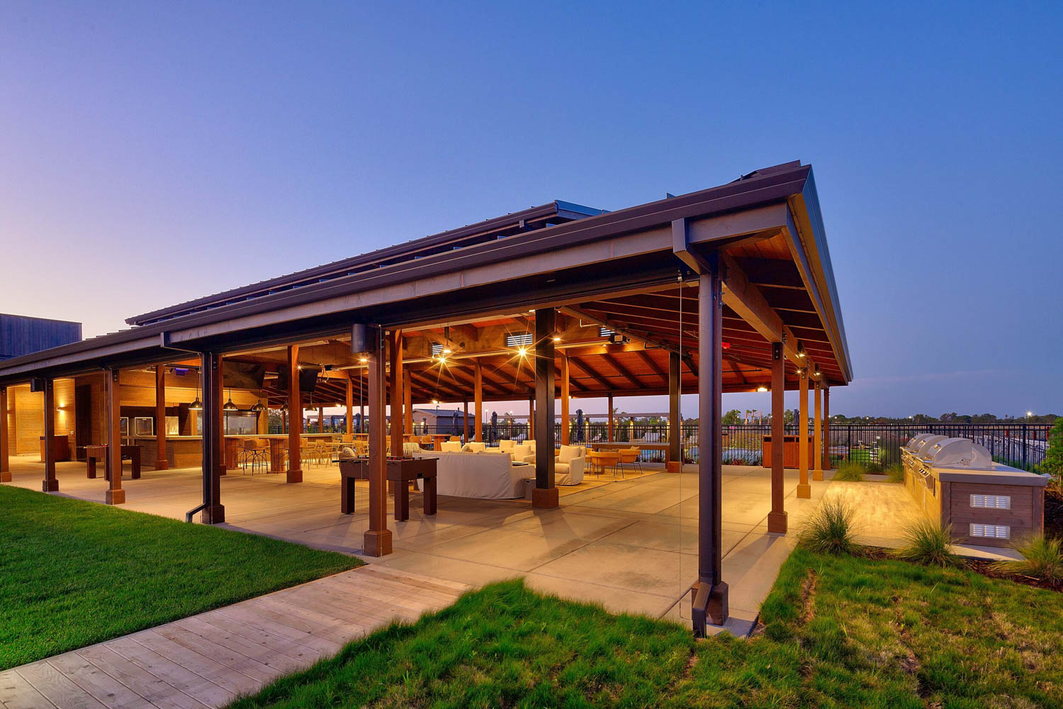 island camp pavilion