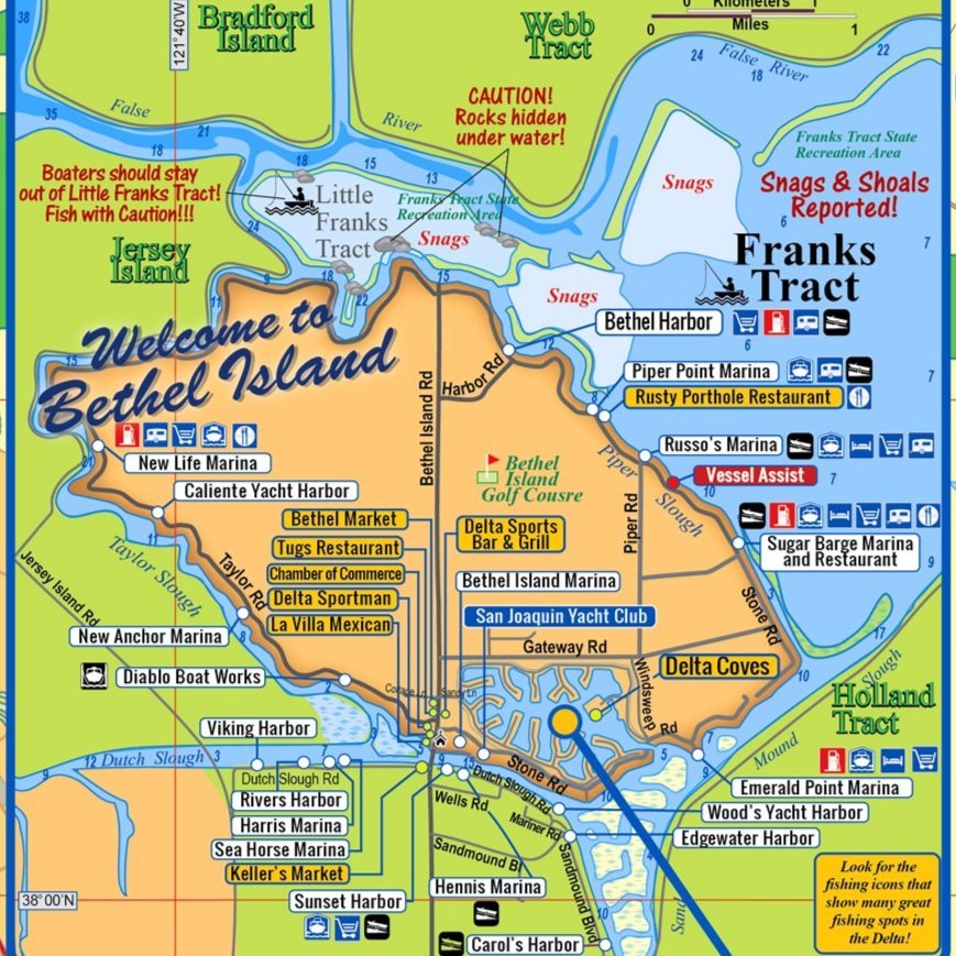 Bethel Island Map